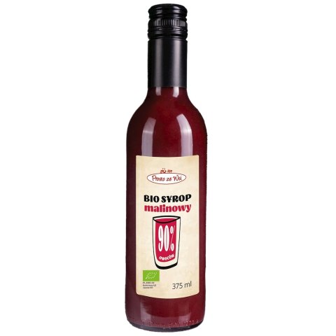 SYROP MALINOWY BIO 375 ml - PROSTO ZE WSI PROSTO ZE WSI (soki przecierowe)