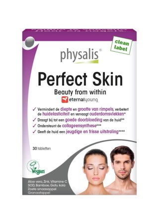 TABLETKI NA IDEALNĄ SKÓRĘ 30 szt.- PHYSALIS PHYSALIS (olejki eteryczne, suplementy)