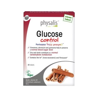 TABLETKI NA KONTROLĘ GLUKOZY 30 szt. - PHYSALIS PHYSALIS (olejki eteryczne, suplementy)