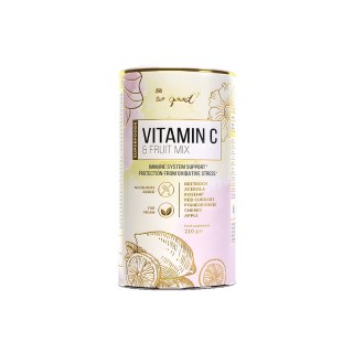 WITAMINA C FRUIT MIX W PROSZKU 210 g - SO GOOD! SO GOOD! (suplementy diety)