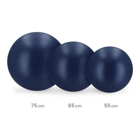 Piłka gimn 75cm BLUE FITBALL