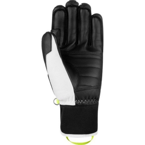 Rękawice REUSCH Master Pro r. 8,5 czarno-biało-zółte
