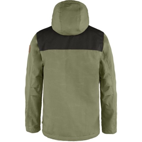Kurtka zimowa męska Fjällräven Greenland Winter Jacket M Green-Dark Grey turystyczna zielona (F87122-620-030) Fjällräven