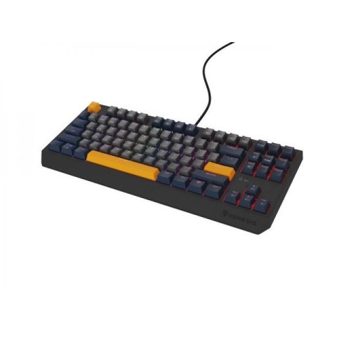 GENESIS Thor 230 TKL klawiatura Gaming USB QWERTY Angielski Niebieski