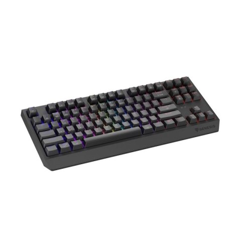 GENESIS Thor 230 TKL klawiatura Gaming USB + RF Wireless + Bluetooth QWERTY Szary