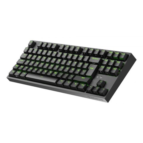 GENESIS Thor 404 TKL klawiatura Gaming USB QWERTY Niemiecki Czarny