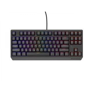 KLAWIATURA DLA GRACZY GENESIS THOR 230 TKL CZ/SK RGB MECHANICZNA OUTEMU RED CZARNA HOT SWAP