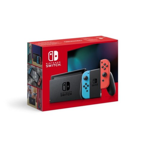 Nintendo Switch przenośna konsola do gier 15,8 cm (6.2") 32 GB Ekran dotykowy Wi-Fi Niebieski, Szary, Czerwony