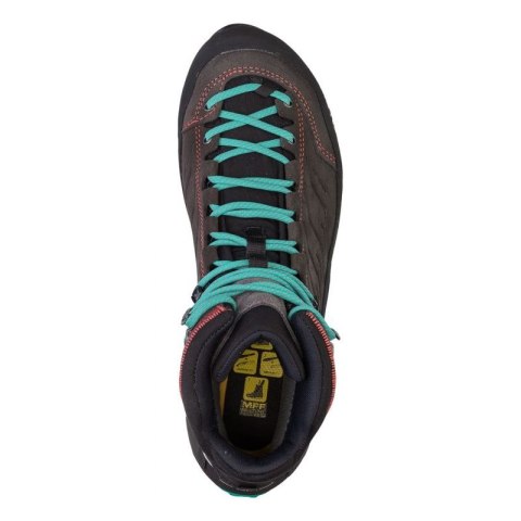 Salewa MTN Trainer Mid GTX Damski Dorosły Czarny, Niebieski
