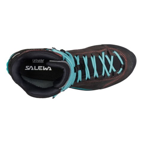 Salewa MTN Trainer Mid GTX Damski Dorosły Czarny, Niebieski