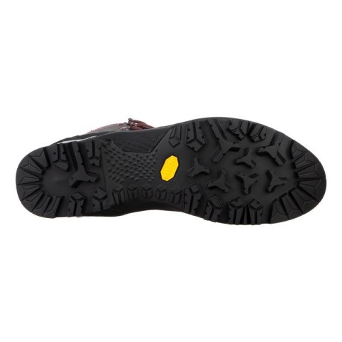 Salewa MTN Trainer Mid GTX Męski Dorosły Ciemnoszary, Szary, Czerwony