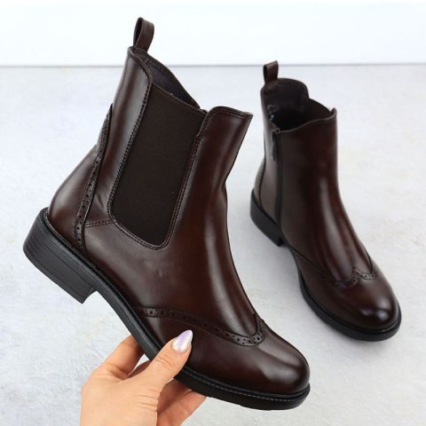 Botki ocieplane Potocki W SZ12686 WOL331B Potocki