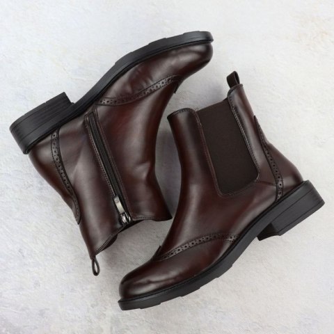 Botki ocieplane Potocki W SZ12686 WOL331B Potocki