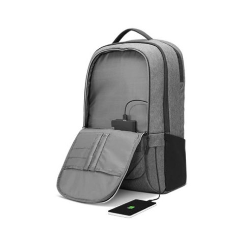Lenovo 4X40X54260 torba na laptop 43,9 cm (17.3") Plecak Ciemnoszary, Szary