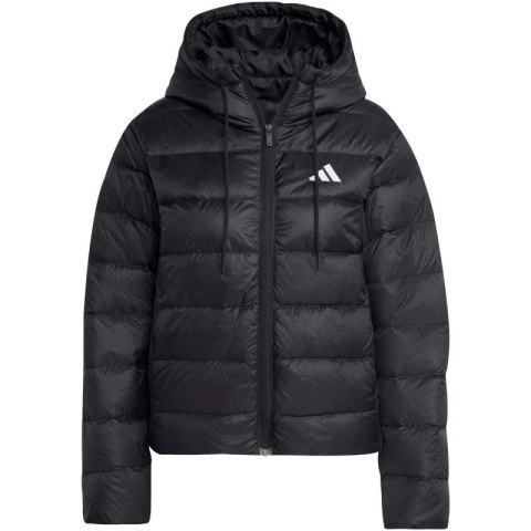 Kurtka damska adidas Essentials Climawarm Light Down Hoodie czarna KC1580