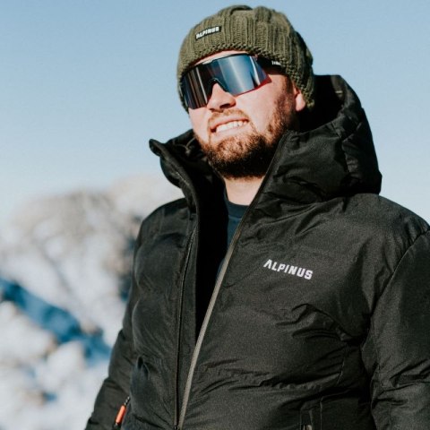 Kurtka męska Alpinus Furggen czarna BR18118
