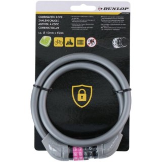 Zapięcie rowerowe Dunlop linka, szyfr 1042510 Dunlop