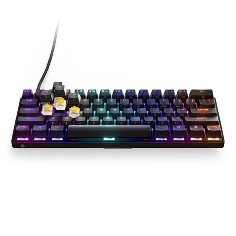 Klawiatura SteelSeries Apex 9 Mini Gaming USB QWERTY US English Czarny Steelseries