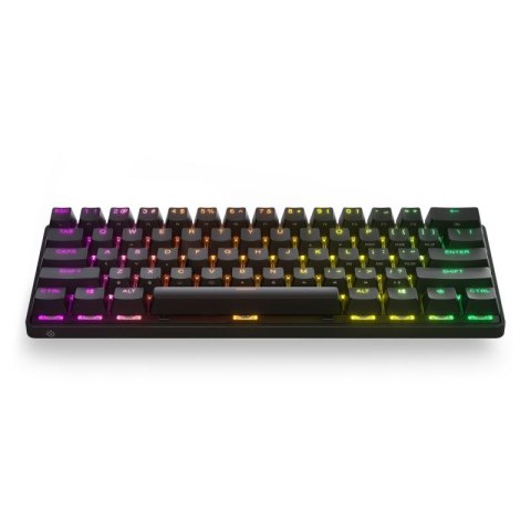 Klawiatura gamingowa SteelSeries Apex Pro Mini klawiatura do gier Światło LED RGB US Wireless OmniPoint Regulowany przełącznik m Steelseries