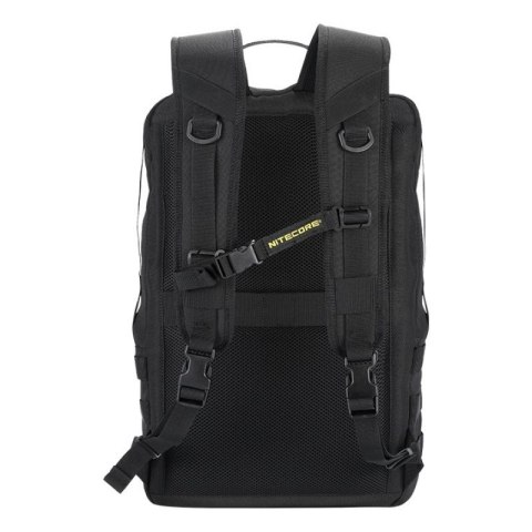 Plecak podróżny Nitecore BP23 Czarny Nylon, Poliester