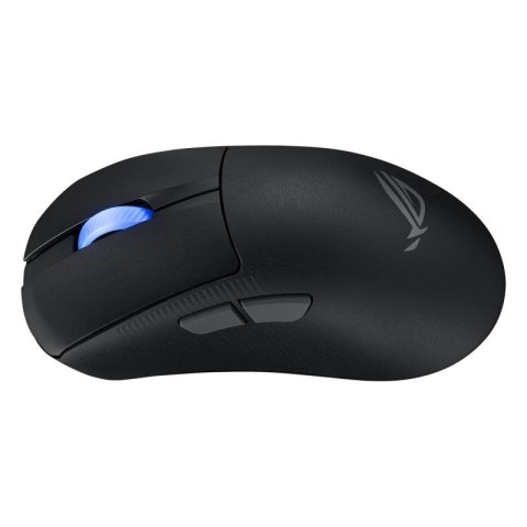ASUS ROG Keris II Ace Wireless AimPoint Black myszka Gaming Po prawej stronie RF Wireless + Bluetooth + USB Type-A Optyczny 4200 Asus