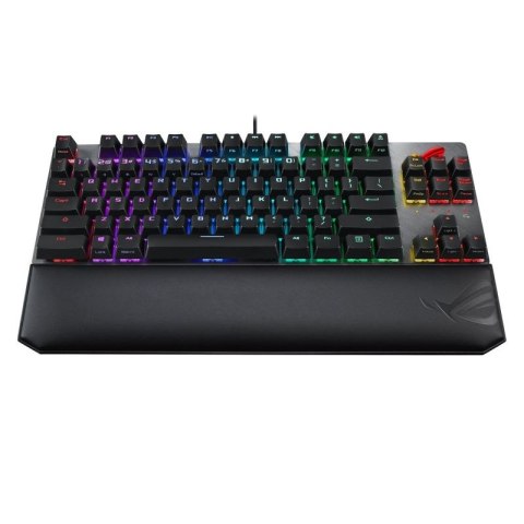ASUS ROG Strix Scope NX TKL Deluxe klawiatura Gaming USB Niemiecki Czarny, Szary Asus