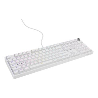 GENESIS NKG-2300 klawiatura Uniwersalne USB QWERTY Angielski Biały