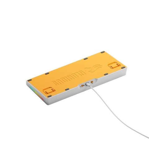 Glorious Gaming GMMK 3 HE 75% Prebuilt klawiatura USB QWERTY US English Biały