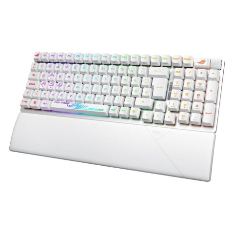 Klawiatura Asus ROG Strix Scope II 96 RX Wireless WHT Asus