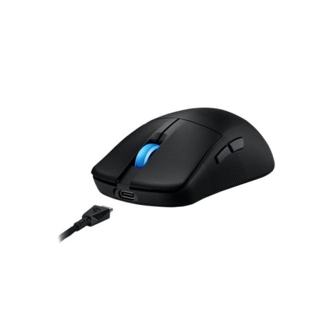 Myszka Gaming ASUS ROG Harpe Ace Mini Oburęczny RF Wireless + Bluetooth + USB Type-C Optyczny 42000 DPI Asus
