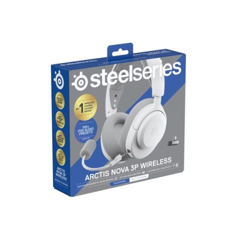 Słuchawki Steelseries Arctis Nova 3P Wireless for Playstation, białe Steelseries