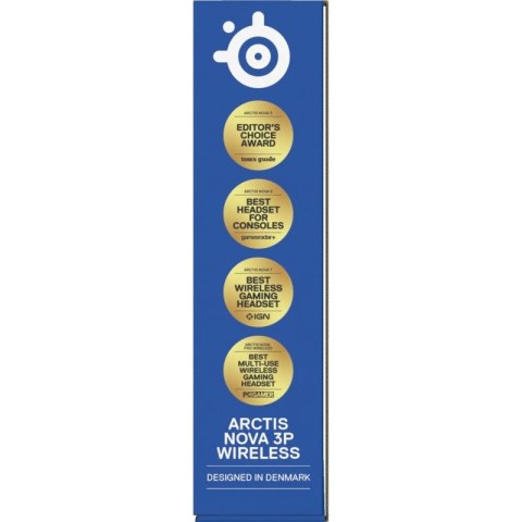 Słuchawki Steelseries Arctis Nova 3P Wireless for Playstation, białe Steelseries