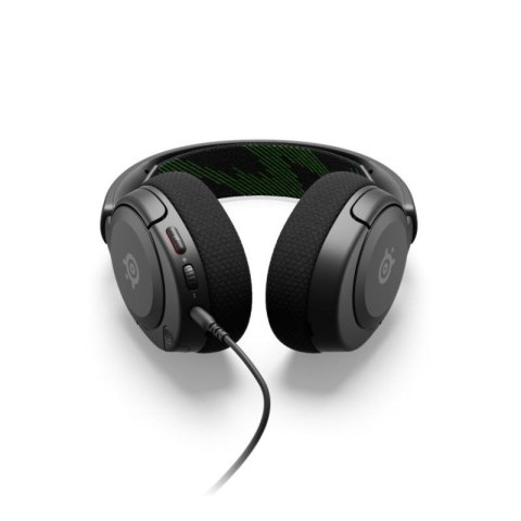 Steelseries ARCTIS NOVA 1X Zestaw słuchawkowy Przewodowa Opaska na głowę Gaming Czarny, Zielony Steelseries