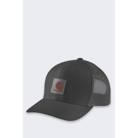 Czapka z daszkiem Carhartt Twill Mesh-Back Logo Patch Cap - black