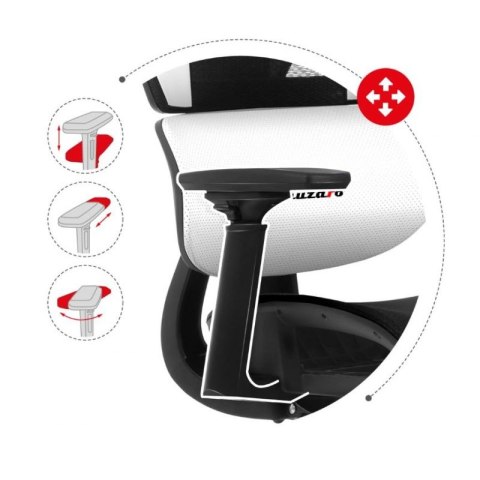 Fotel gamingowy Huzaro Combat 8.0 White