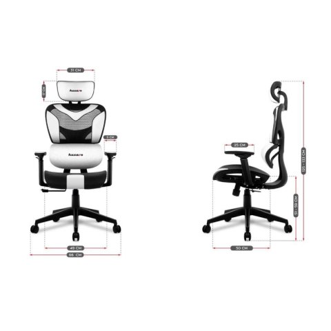 Fotel gamingowy Huzaro Combat 8.0 White