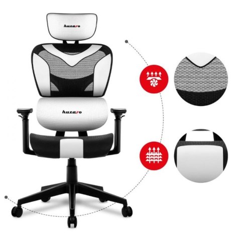 Fotel gamingowy Huzaro Combat 8.0 White