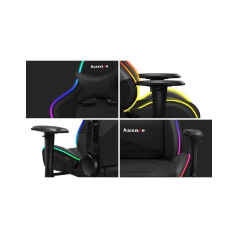 Fotel gamingowy Huzaro Force 6.2 Black RGB