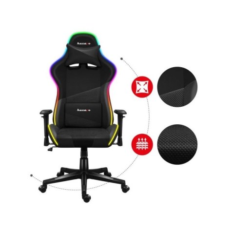 Fotel gamingowy Huzaro Force 6.2 Black RGB