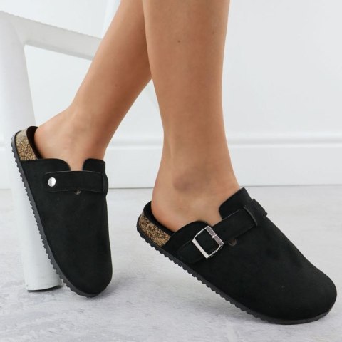 Klapki zamszowe Big Star W SS274736 INT2156A Big Star