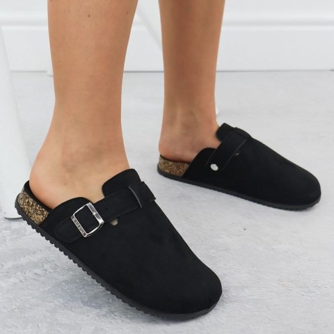 Klapki zamszowe Big Star W SS274736 INT2156A Big Star