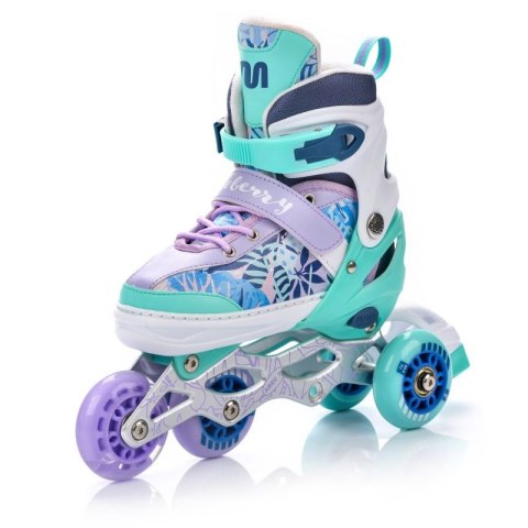 Rolki Meteor 4w1 Blueberry L 38-41 24385 Meteor