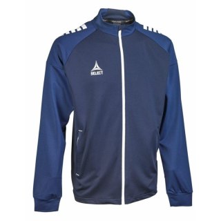 Bluza piłkarska treningowa rozpinana SELECT Spain v25 granatowa