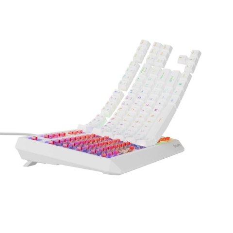 GENESIS Thor 230 TKL klawiatura Gaming USB + RF Wireless + Bluetooth QWERTY US English Biały