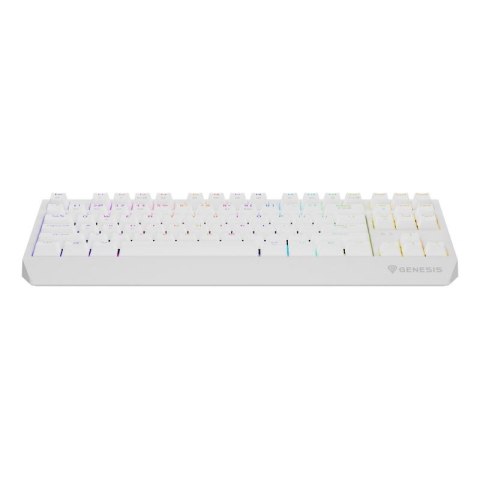 GENESIS Thor 230 TKL klawiatura Gaming USB + RF Wireless + Bluetooth QWERTY US English Biały
