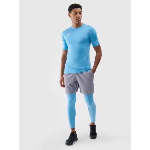 Legginsy treningowe szybkoschnące męskie 4F S4L21SPMF053-33S