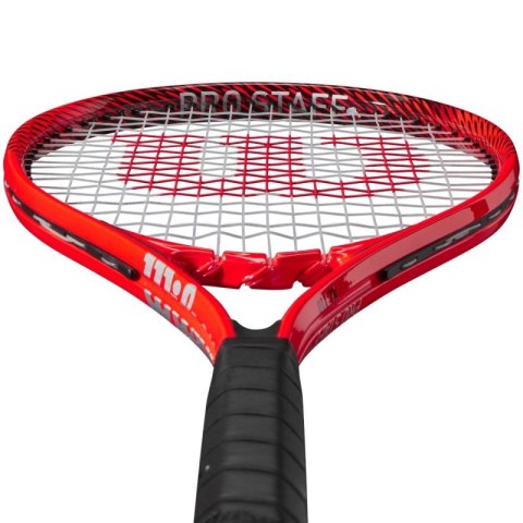 Rakieta do tenisa ziemnego Wilson Pro Staff Precision XL 110 4 3/8 czerwona WR171410U3