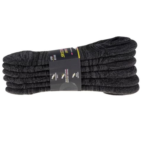 Skechers 6pk Womens 1/2 Terry Socks S113157-GRY Szare 36-40