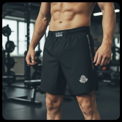 Spodenki Shorty MMA czarne DBX Bushido