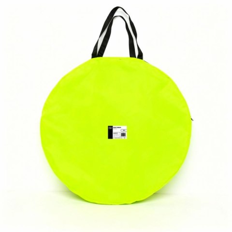 Bramka piłkarska treningowa pop-up - zielony neon (M) 120x80x80 cm